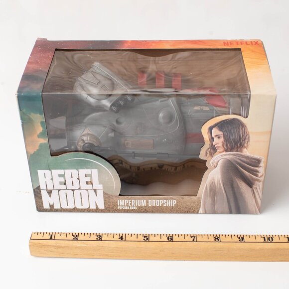 NEW IN BOX Rebel Moon IMPERIUM DROPSHIP 7" Popcorn Bowl 2023‎ Netflix Series - Picture 4 of 5